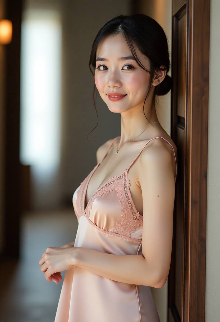 老街露天电影的放映现场
